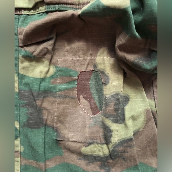 U.S. Army Pants Us Vietnam Erdl Camouflage Rip Stop Trousers